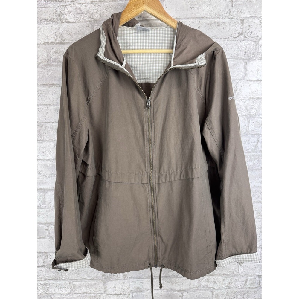 Columbia Brown Hooded Jacket